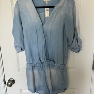 Cloth & Stone Light Blue Jumpsuit